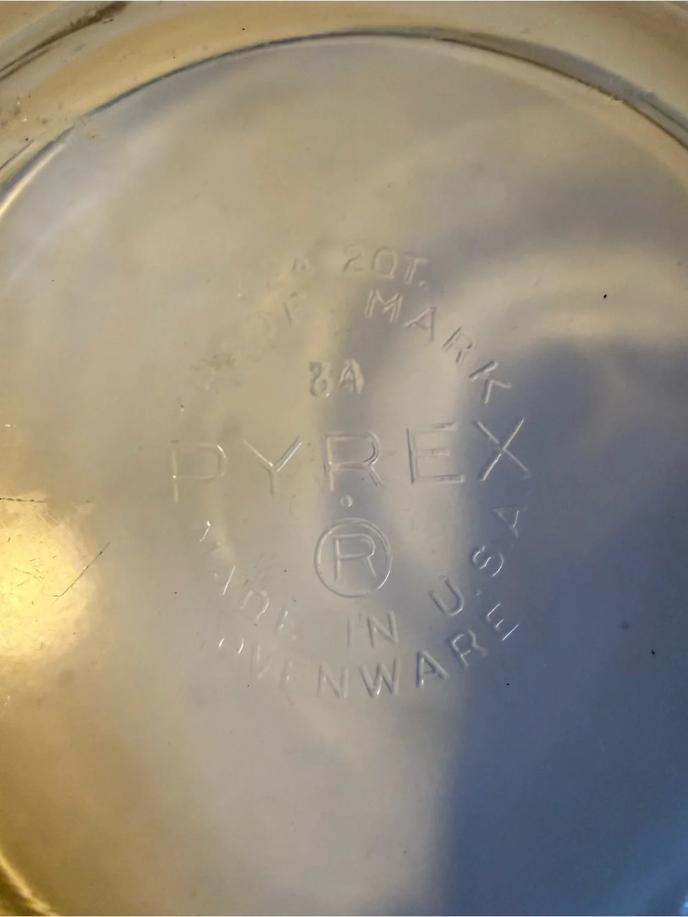 Vintage Forman Inc Brooklyn NY Pyrex 2 Qt Casserole Dish Silver Metal Holder Lid